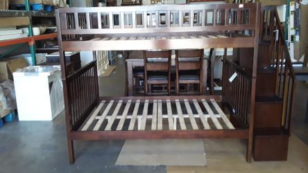 Woodland staircase bookshelf Bunk bed