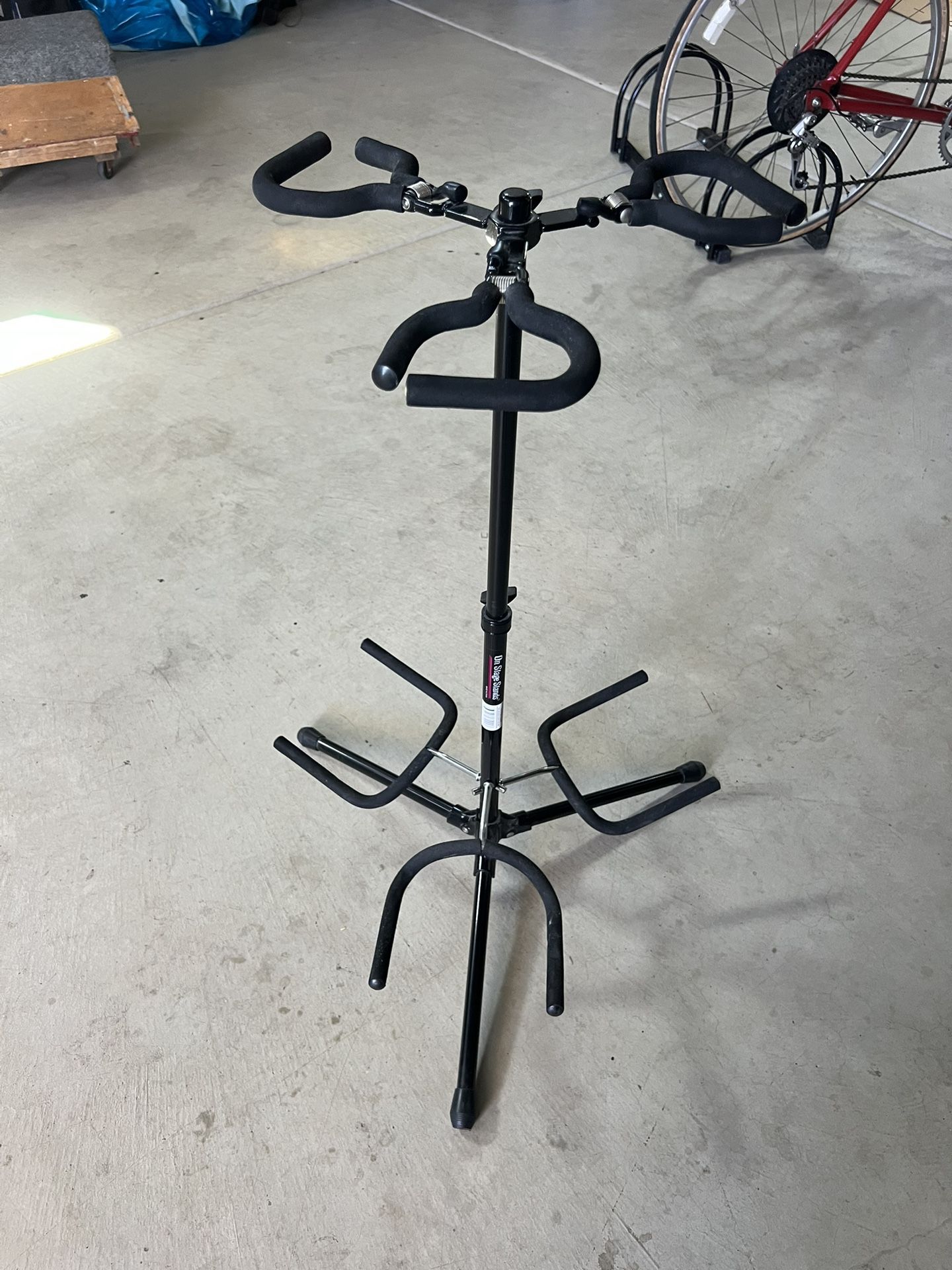 On-Stage Triple Flip-It Guitar Stand