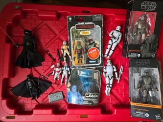 Starwars figure lot 11 figures