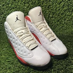 Nike Air Jordan 13 Retro Chicago Cherry 2010 White Red Size 9.5 US 414571 101