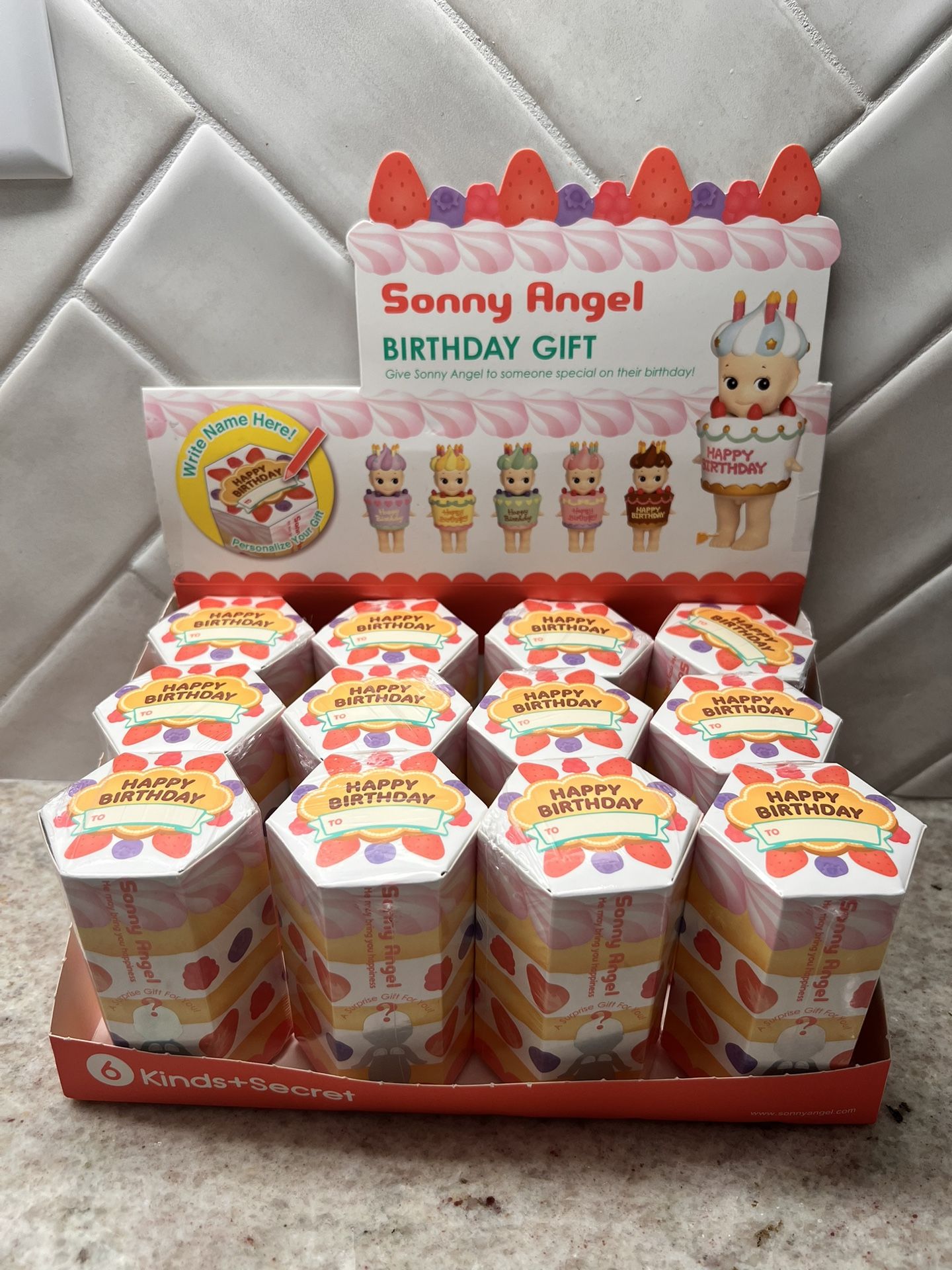 Sonny Angel - Birthday Series (100% Authentic & Sealed) BRAND NEW - UNOPENED