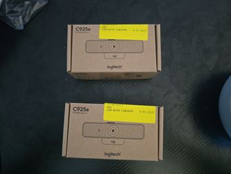 Logitech Webcam HD 1080p Open box. Please read descroption. 2 Units
