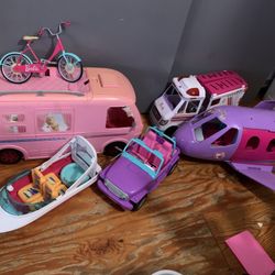 Barbie Vehicle Lot 