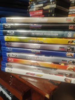 Marvel blue ray movies
