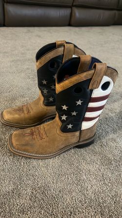 Cody James Western Boots USA Flag