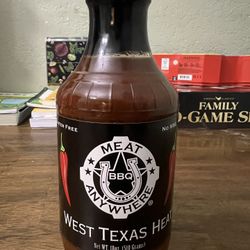 NEW Texas Heat BBQ Sauce – 18 oz