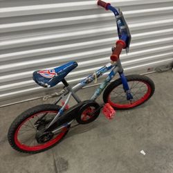Kids 16” spider man bike