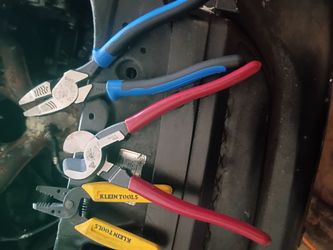 Klein strippers lineman and mini loppers used once