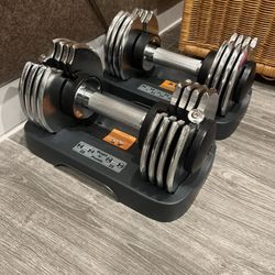 25lb Adjustable Dumbbells