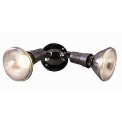 Cooper Lighting 2-Light Outdoor Spotlight (Weatherproof Twin Flood Light)