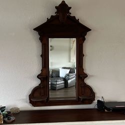 Rare Antique Mirror From 1860 Renaissance Revival