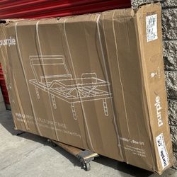 Purple Queen Size Mattress With Adjustable Bed