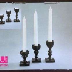 Wick Tea Light Candle Sticks. New In Box