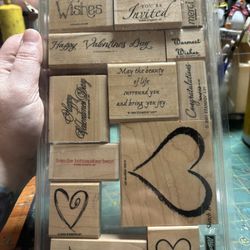 Valentines Day Type Stamp Bundle 