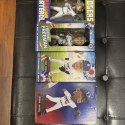 Dodger Bobbleheads (Freddie Freeman & Brusdar Grateful)