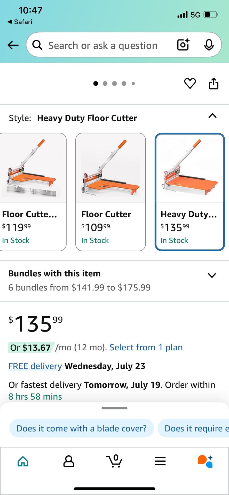 Heavy Duty Laminate/Vinyl Floor Cutter, NAACOO 13” Vinyl Plank Cutter with Wheel