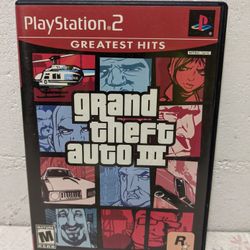 Grand Theft Auto III Playstation 2 PS2 