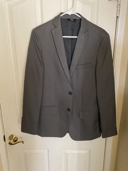 Men’s Haggar Slim Fit Blazer – Size 38R (Gray) – Excellent Condition