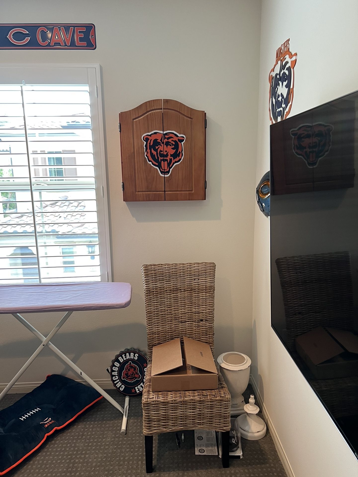 Chicago Bears Dart Board Never Been Used
