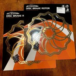 New High End MTB Bike Disc Brake Rotor Pair