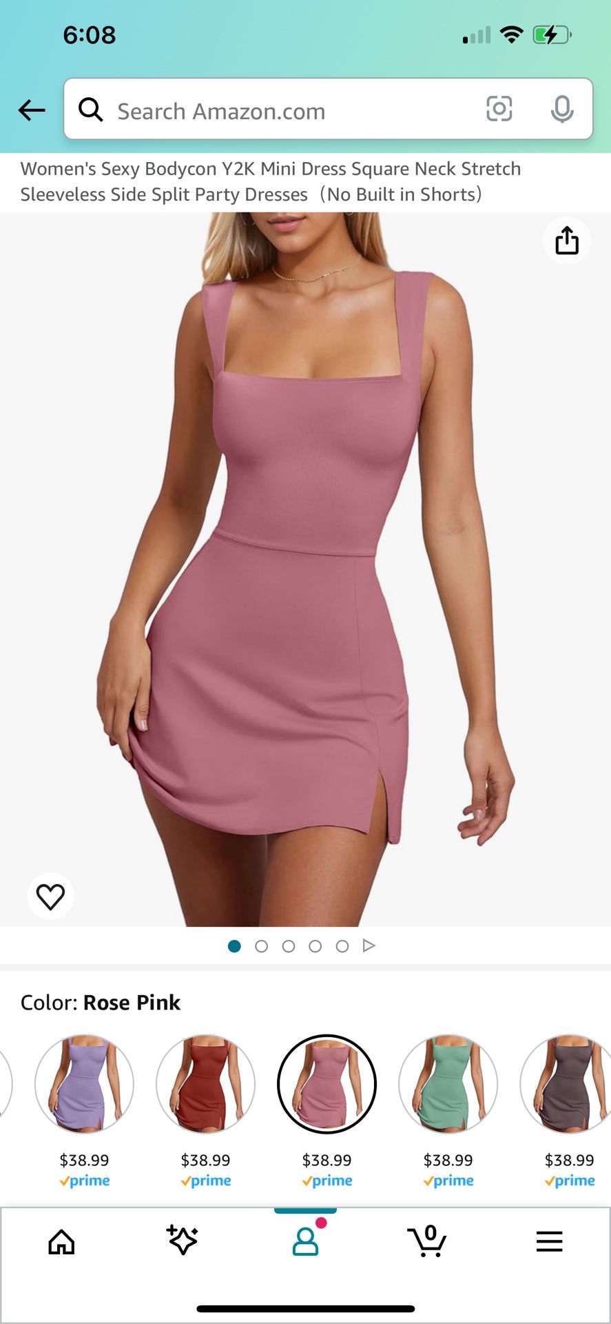 Pink Summer Dress Size M