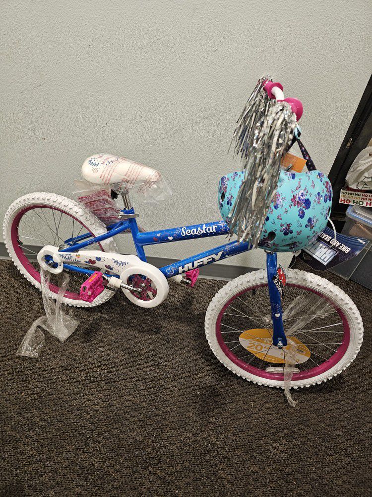 bike, doll,