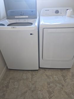 Samsung washer and dryer