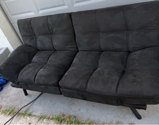 Black futon