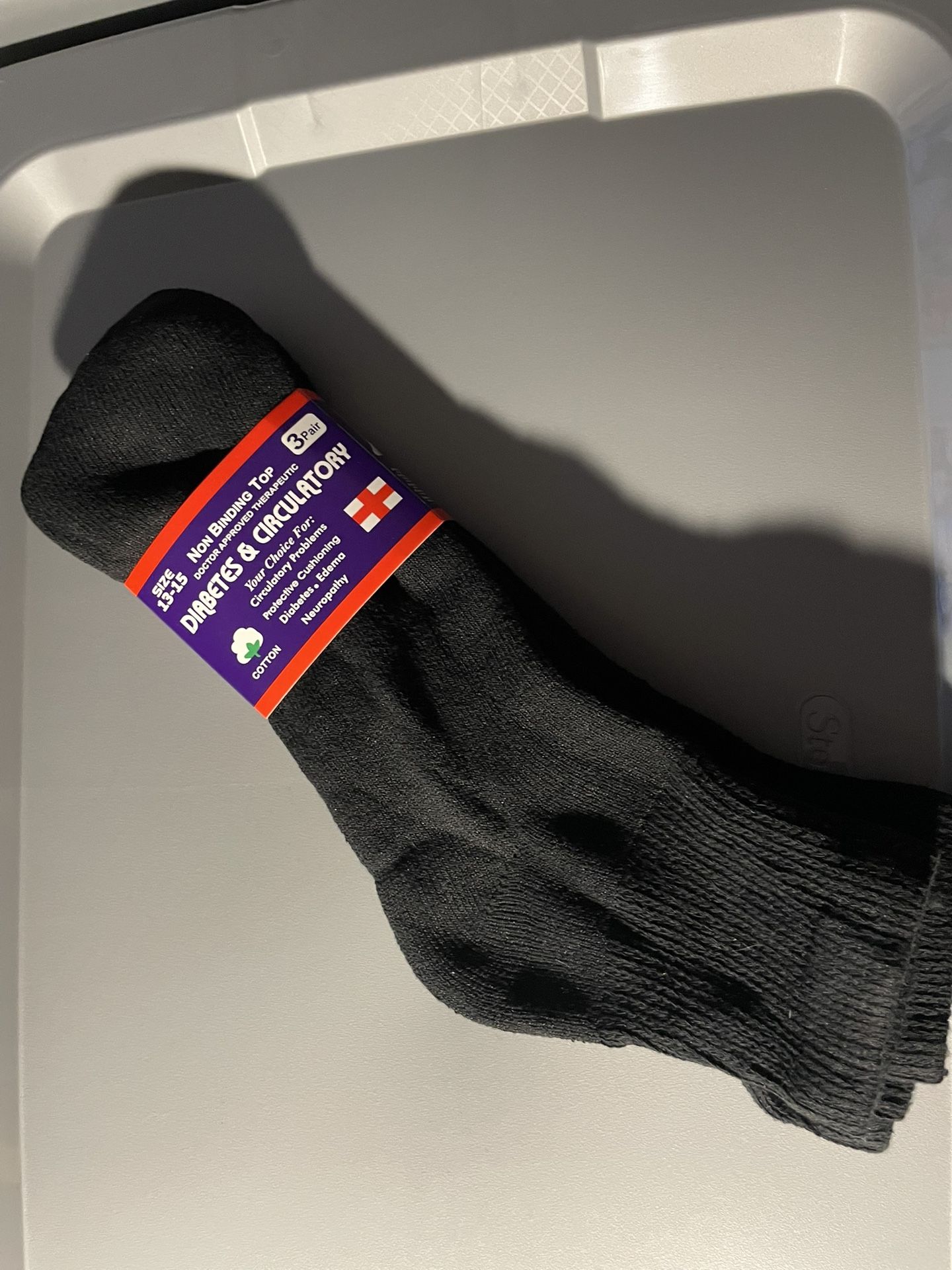 Diabetic & Circulatory Socks Brand New Size 13-15