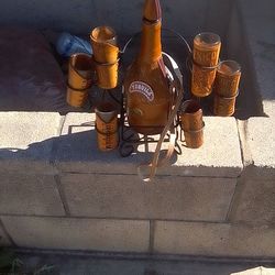 Shot cups / tequila bottle