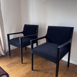 Set Of CB2 Armchairs, Accent Chairs Or Dining Chairs