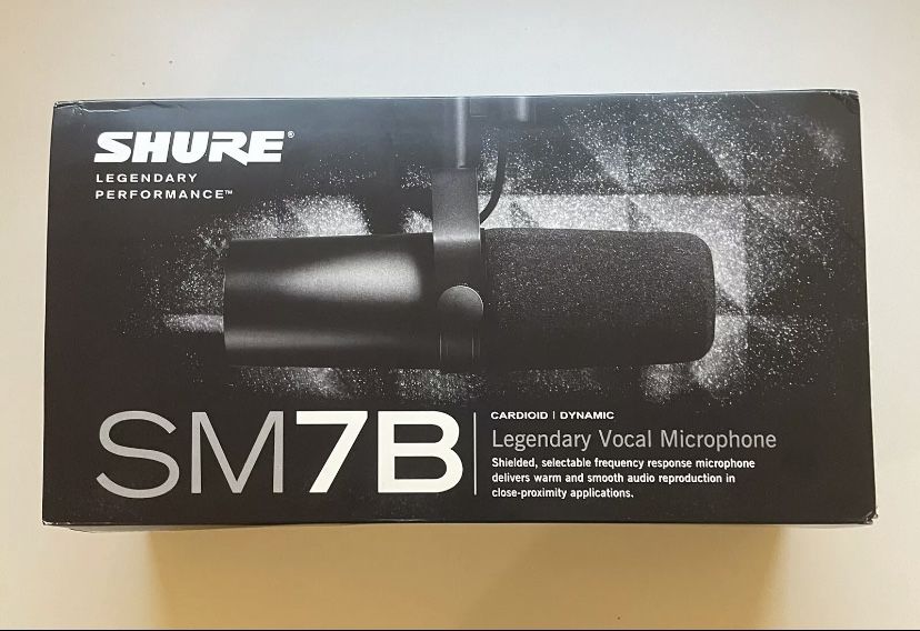 Shure SM7B Recording Microphone Brand New