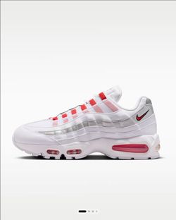 Nike Air Max 95 White Red Sneakers
