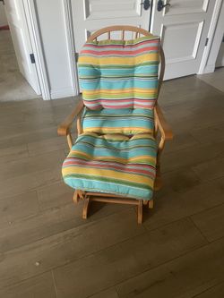 Solid wood, rocking chai