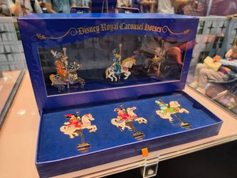 D23 2026 MOG Disney Royal Carousel Horses Box Set Pins