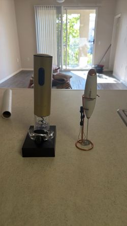 wine opener and wisk
