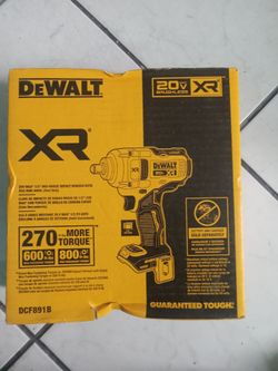 DEWALT 20V MAX XR Cordless 1/2 in. Impact Wrench (Tool Only)