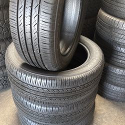 Set Used Tires Size 235/55/19 TOYO OPEN COUNTRY 