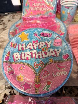 Birthday decorations / Gril