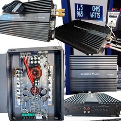 Blurred Vision Audio BV-800.1D Class D Monoblock Amplifier (800Rms)