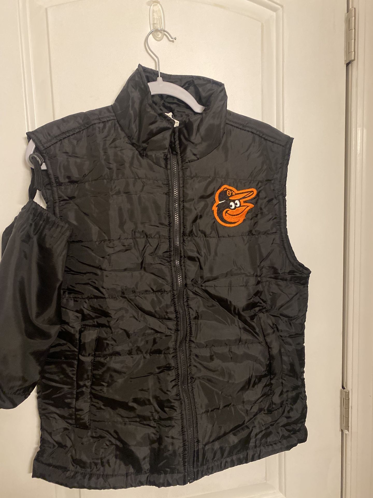 MENS BALTIMORE ORIOLES PUFFER VEST
