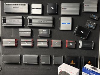 Amplifiers And Car Audio For Sale!!