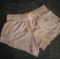 Dusty Rose Lounge Shorts. Size S