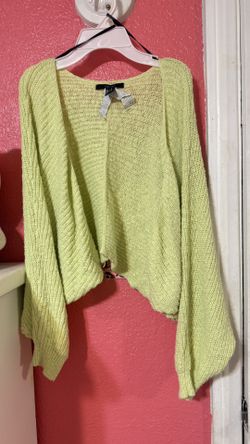 Forever 21 Lime Green Knit Sweater