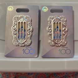D100 Disneyland resort Trading Pin
