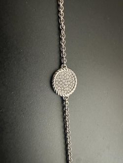 David Yurman Bracelet 18k White Gold