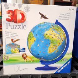 Ravensburger Children's World Globe 3D Puzzle