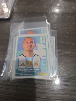 Panini Franco Mastantuono FIFA Sticker Card