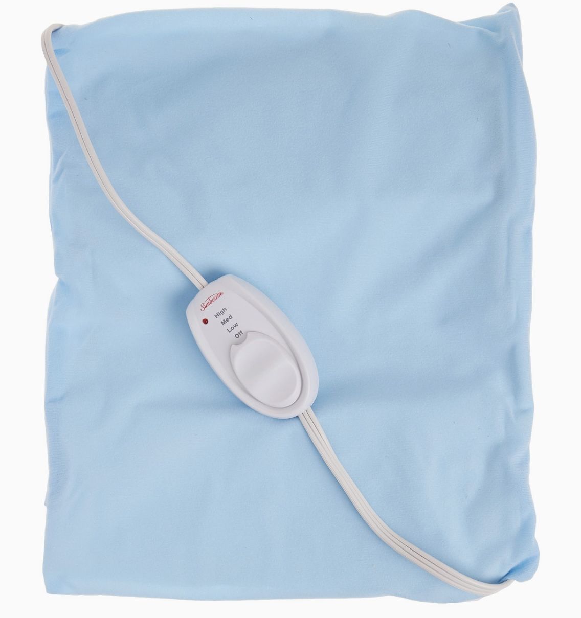 Sunbeam Heating Pad with Arthritis Controller | Neck & Shoulder Electric Heating Pad for Targeted Pain Relief | 3 Heat Settings | Machine Washable | 1