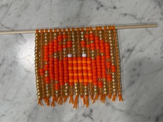 Handmade Beaded Wall Hanging